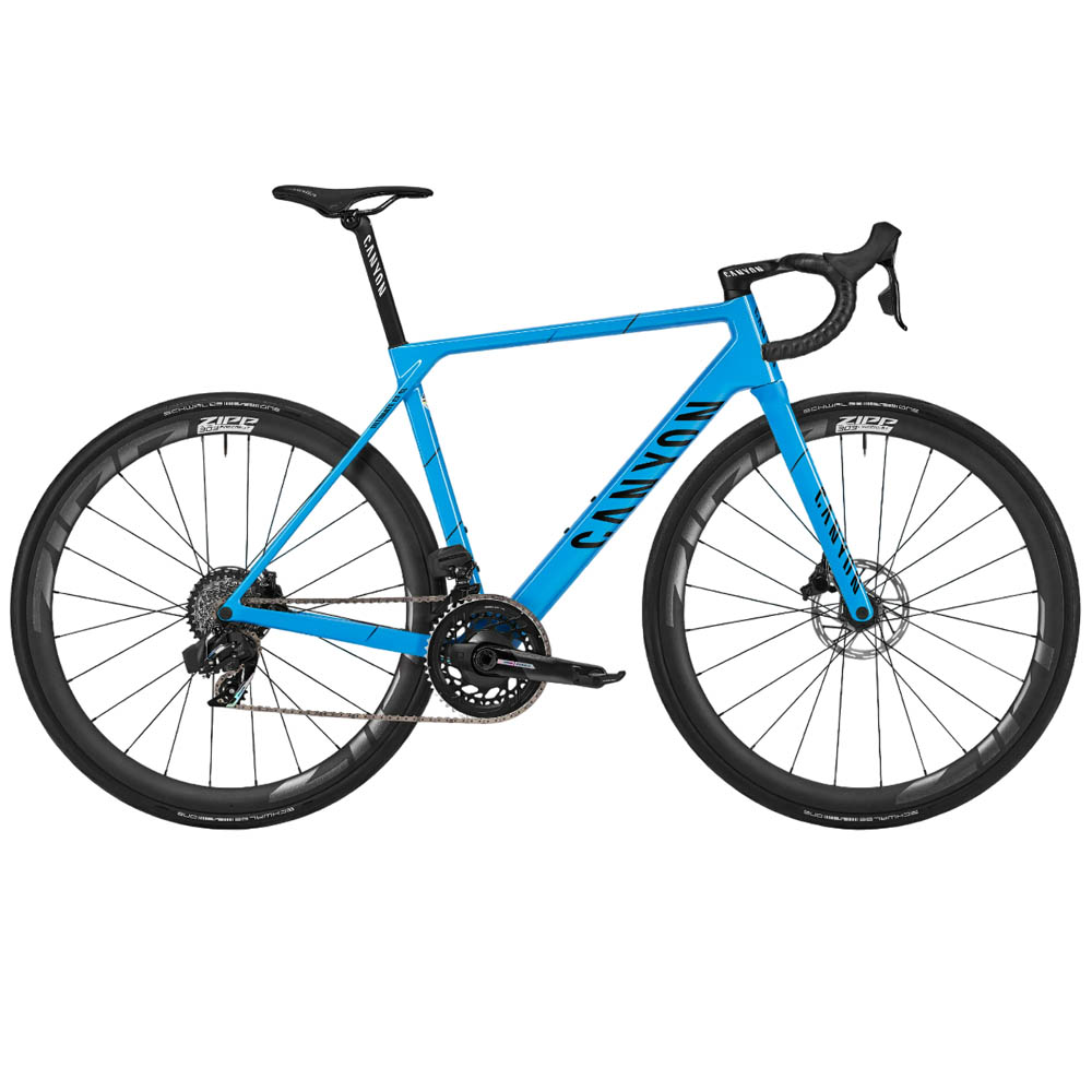 2024 Canyon Ultimate CF SL 8 AXS Movistar Road Bike (KINGCYCLESPORT)